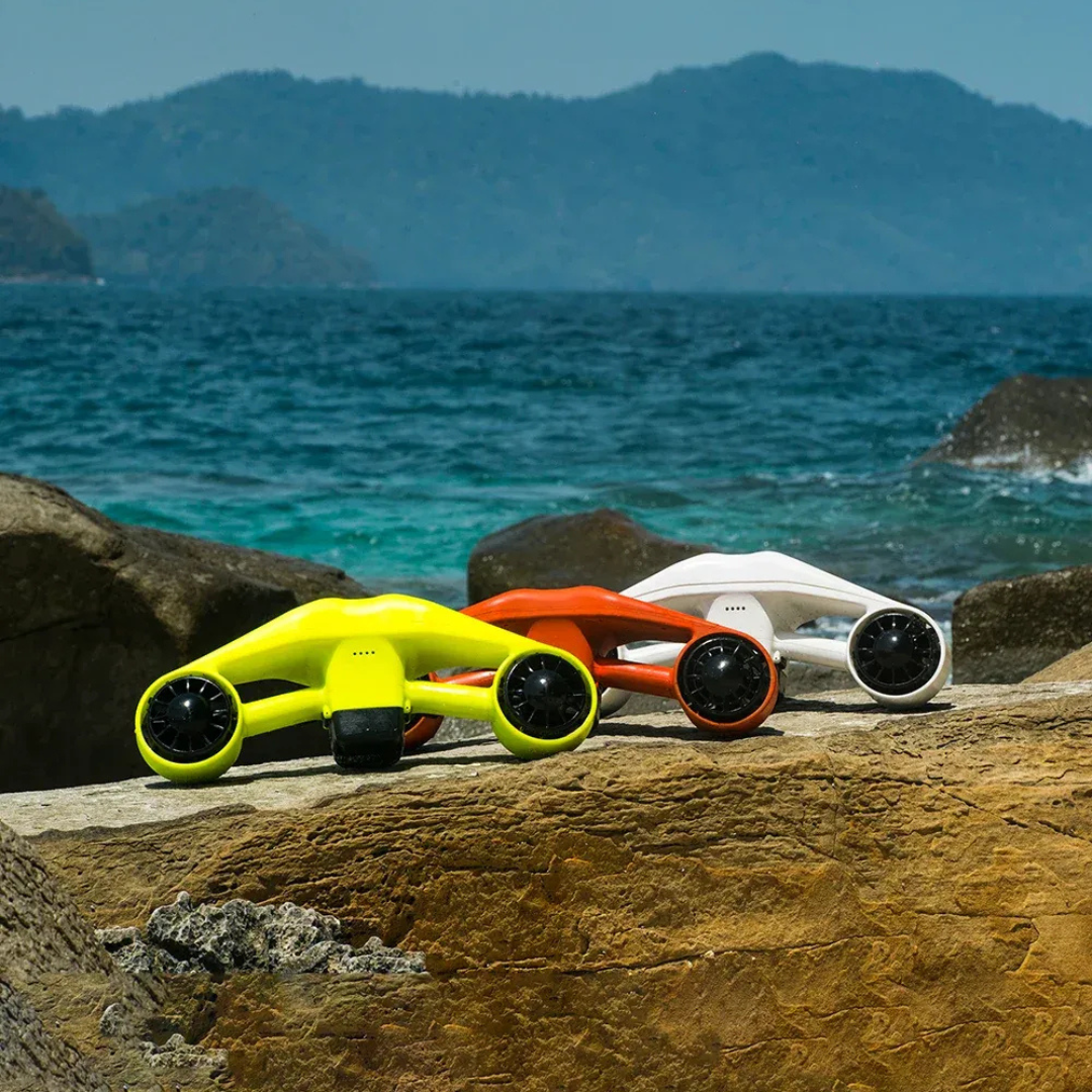 Scooter d'eau vert